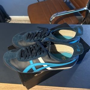 Onitsuka Tigers Mexico 66 Navy/Atomic Blue size 11 in box!